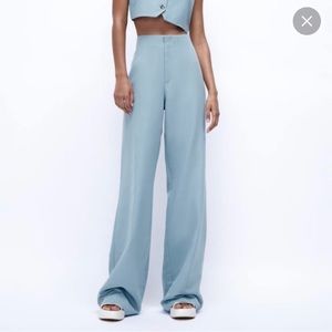 Zara blue trousers